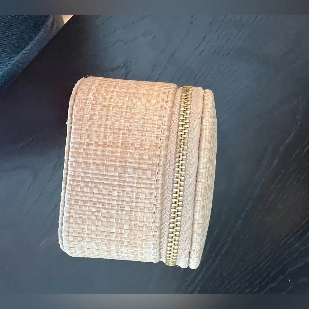 J.Crew Woven Jewelry Case